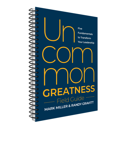 Uncommon Greatness Field Guide (Spiral Bound)