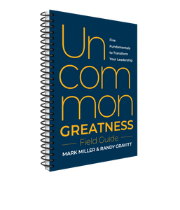 Uncommon Greatness Field Guide (Spiral Bound)