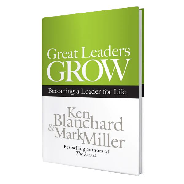 Book Cover - Great Leaders Grow